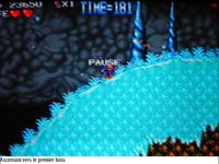 une photo d'Ã©cran de Blue s Journey sur SNK Neo Geo
